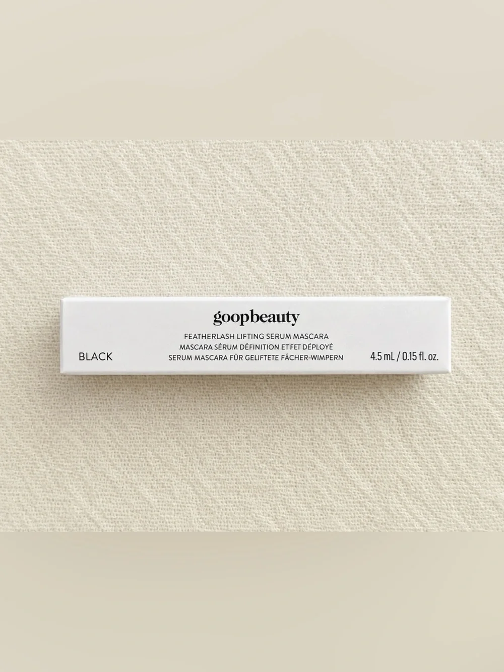 goopbeauty Black Mascara - Lengthening & Defining Lash Mascara